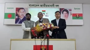 বিএনপিতে যোগ দিলেন গণঅধিকারের রাশেদ খাঁন